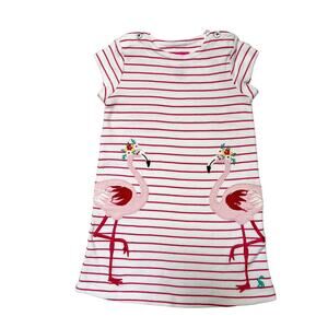 Joules Flamingo Appliqué Dress Size 12m